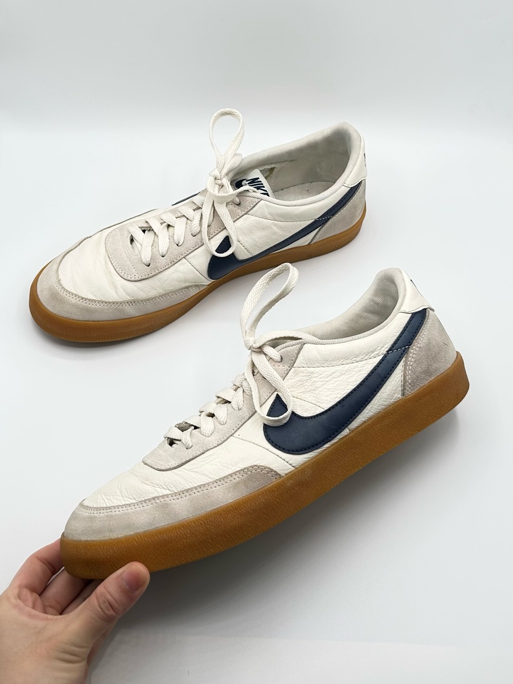 Nike White Blue Killshot Sneakers Men’s 10